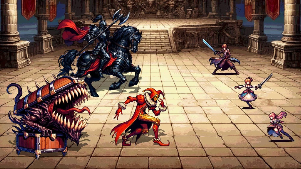 【ドット絵風】エネミー素材集 300種【モンスター&人型 サイドビューバトル用】