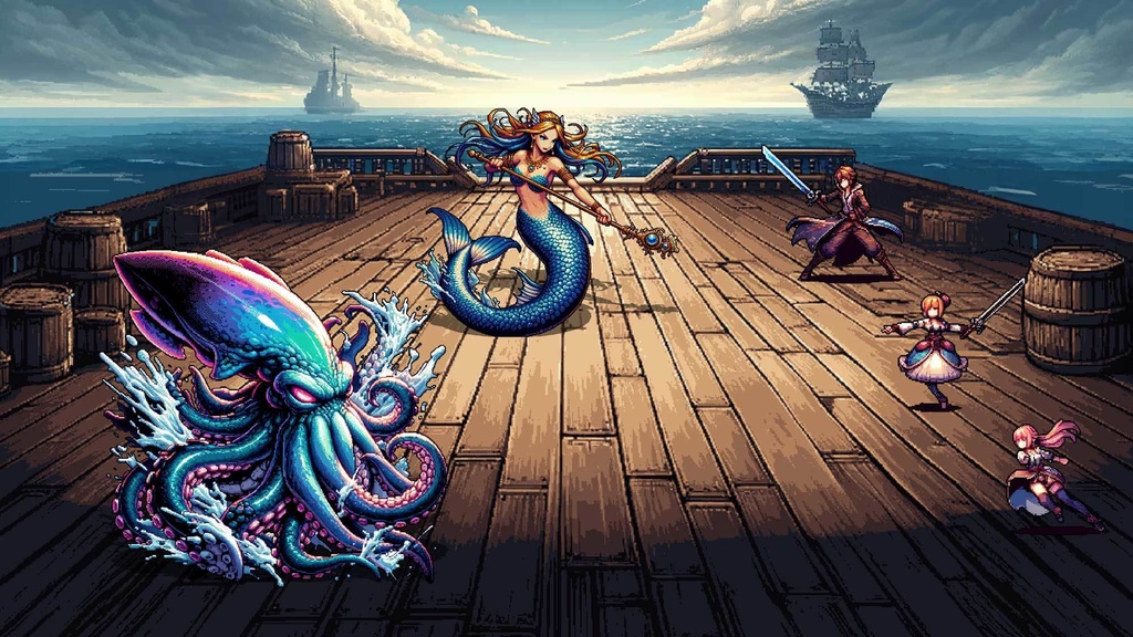 【ドット絵風】エネミー素材集 300種【モンスター&人型 サイドビューバトル用】