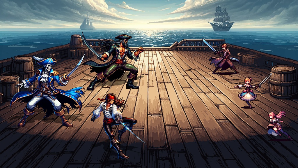 【ドット絵風】エネミー素材集 300種【モンスター&人型 サイドビューバトル用】