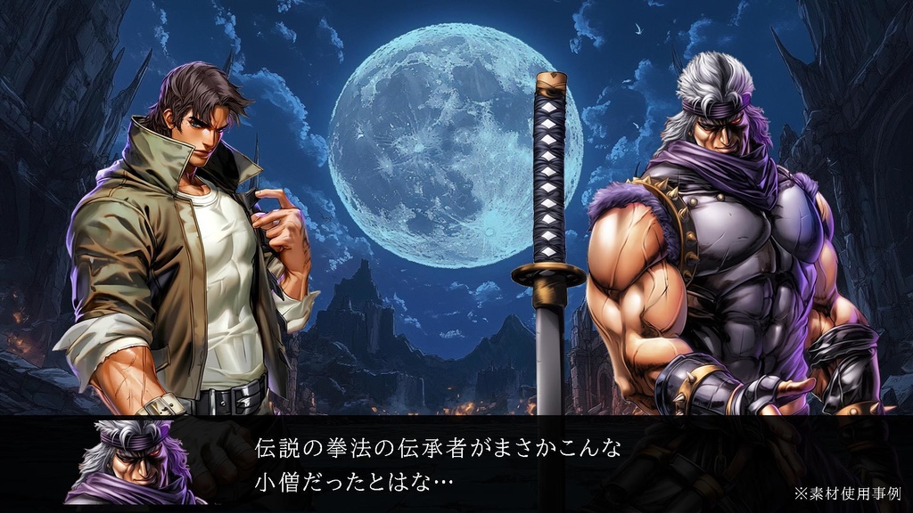 【立ち絵】キャラ80種  ディストピアの闘士達 + 背景