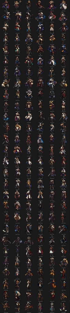 【ドット絵風】モンスター&キャラクターイラスト 500種