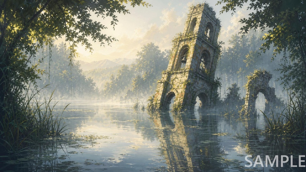 【1000枚】本格リアルファンタジー背景 素材集 / Fantasy Asset Pack : 1000 Backgrounds