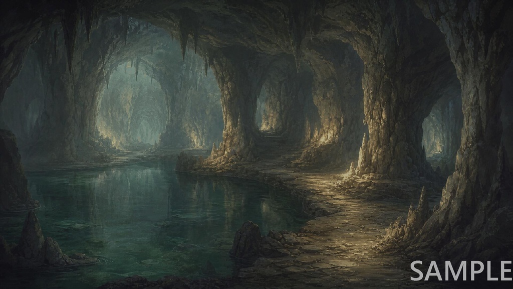 【1000枚】本格リアルファンタジー背景 素材集 / Fantasy Asset Pack : 1000 Backgrounds