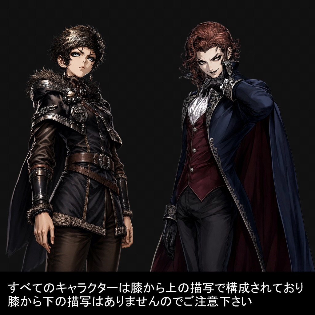 【RPG向け】キャラ200種立ち絵素材集