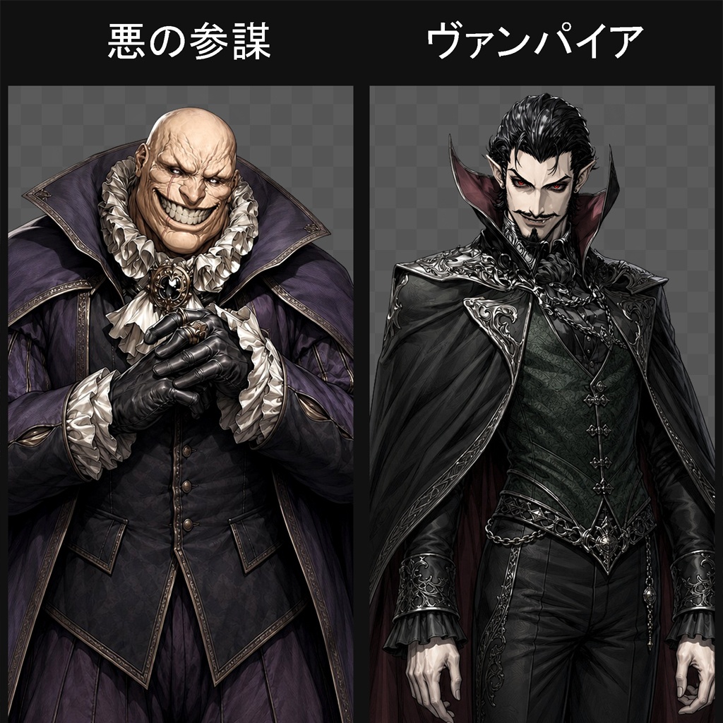 【RPG向け】キャラ200種立ち絵素材集