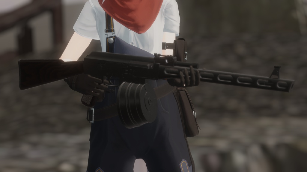 【MA対応】PPSH-47 発砲ギミック搭載