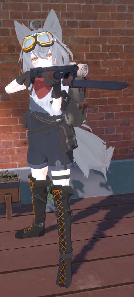 【MA対応】銃剣付散弾銃 発砲ギミック&簡易残弾システム搭載