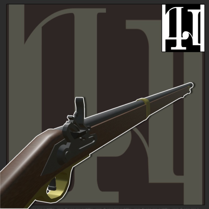 【MA対応】銃剣付マスケット銃 発砲ギミック&簡易残弾システム搭載