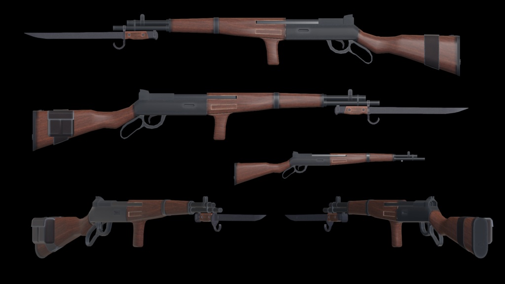 【MA対応】試製レ式小銃 銃剣付 発砲ギミック搭載