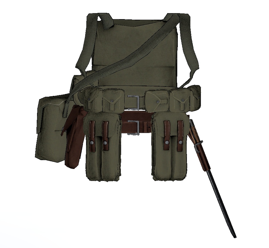 【VRChat向け】日本軍空挺隊装備