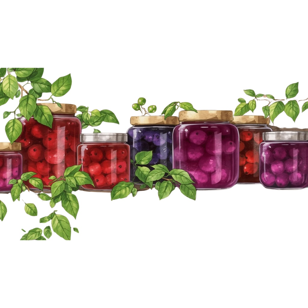 ジブリ風な食べ物クリップアートセット(10種/PNG)