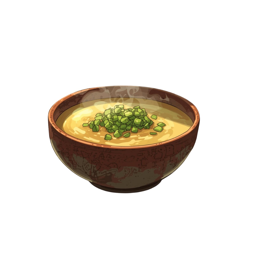 ジブリ風な食べ物クリップアートセット(10種/PNG)