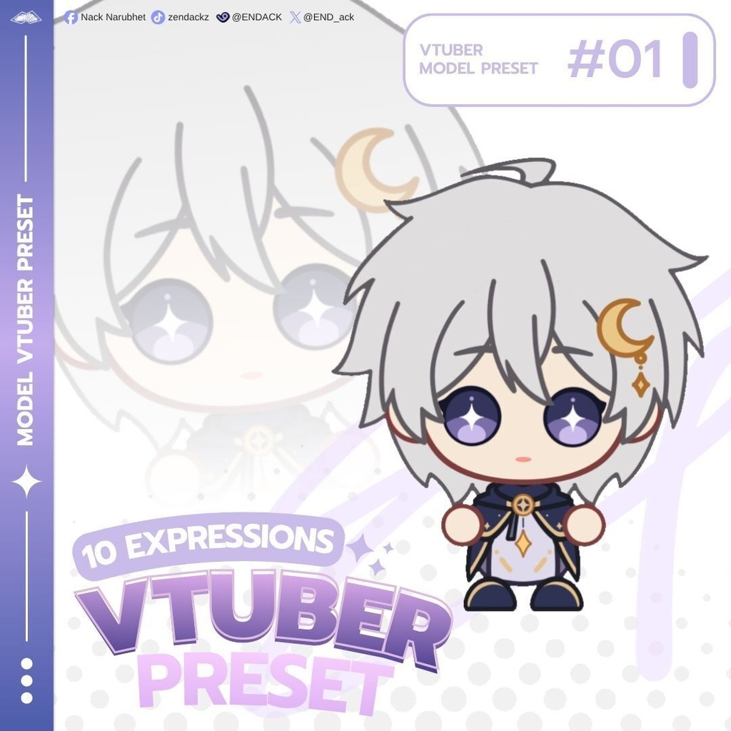 DND Project # 01 [Model Vtuber preset]