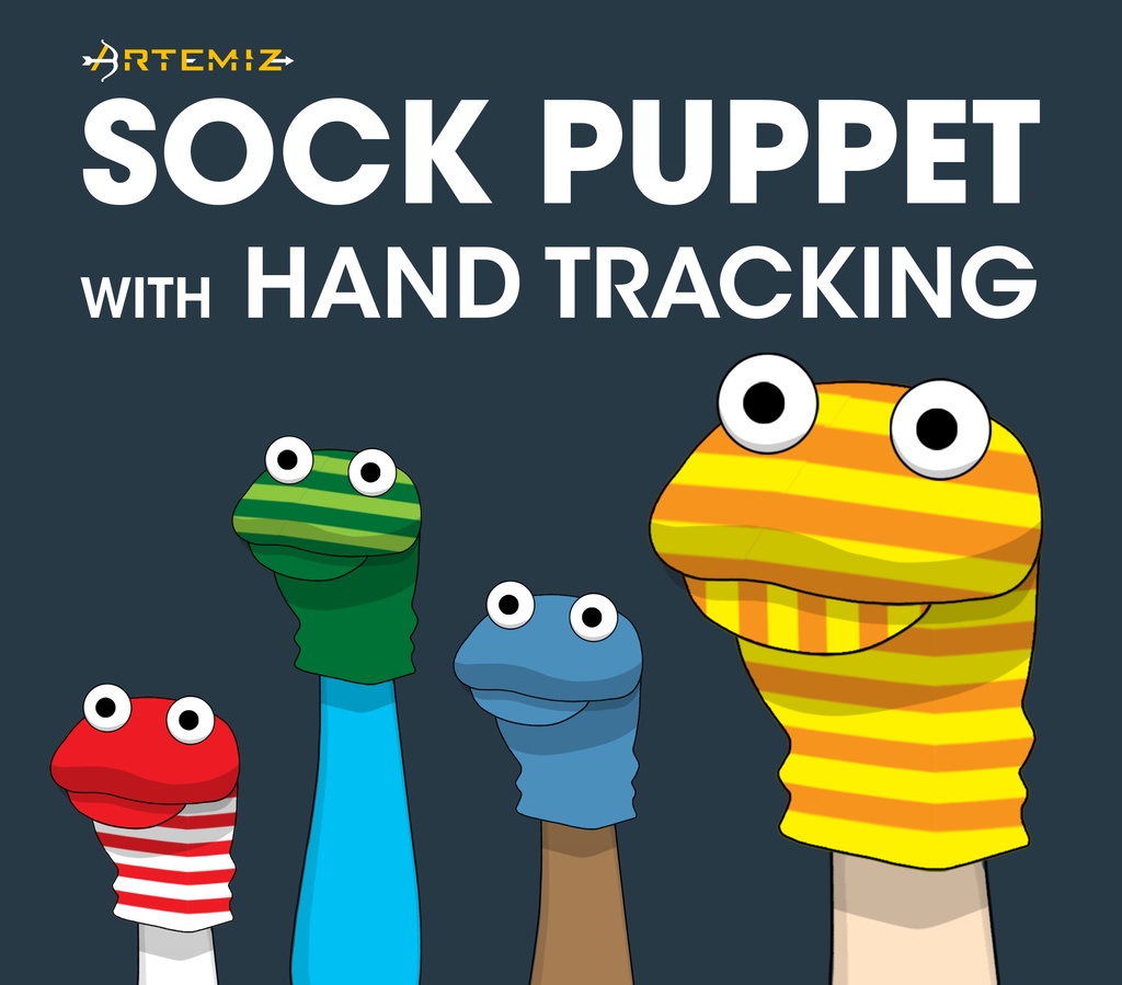 VTubeStudio Live2D Item - Sock Puppet