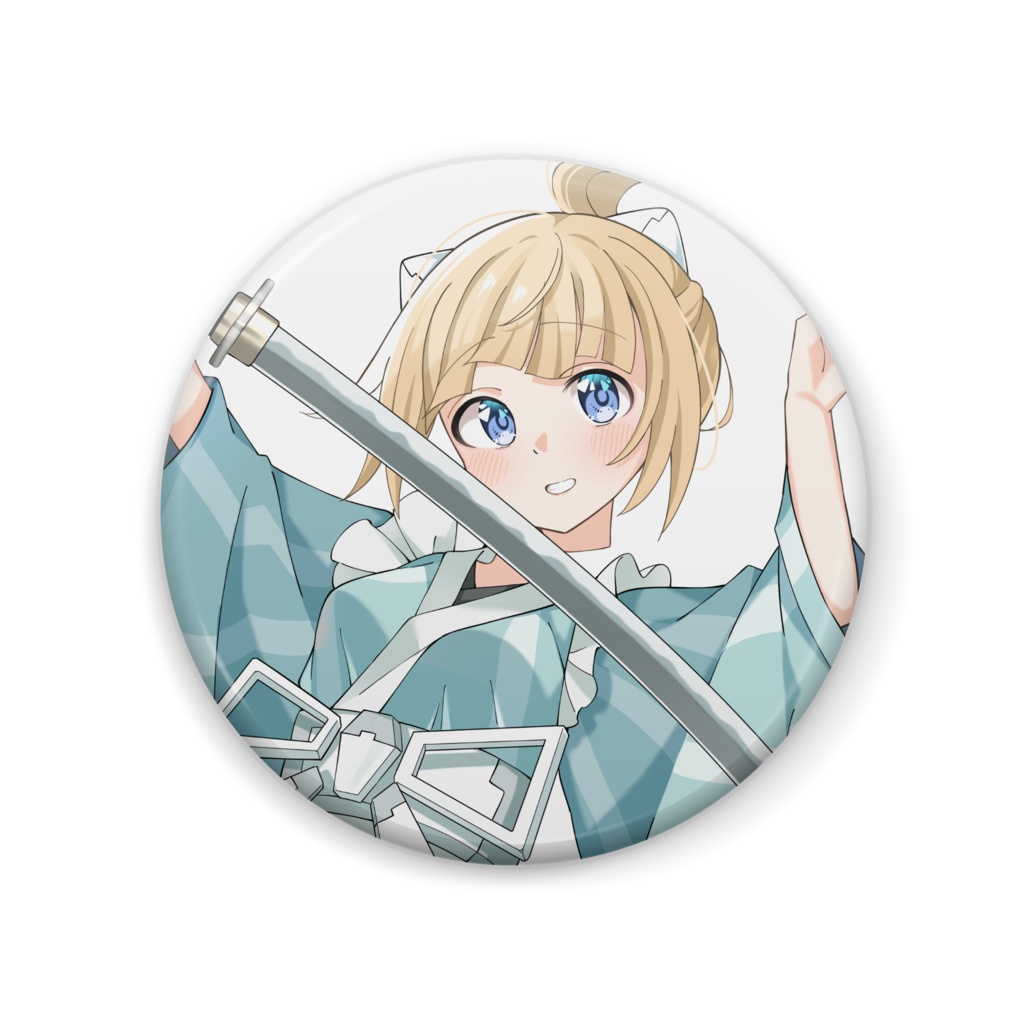 缶バッジB「EDOな文化のアンドロイド」