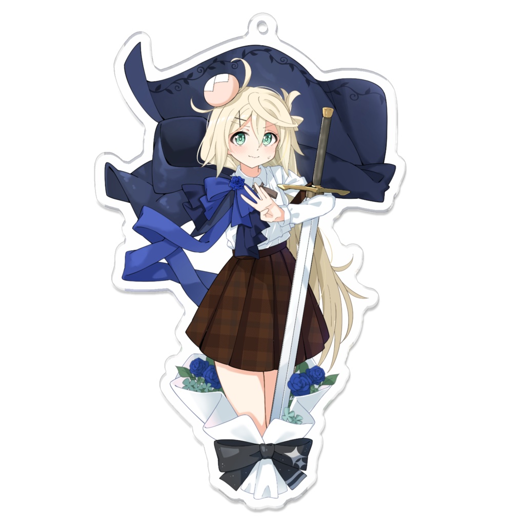 アクリルキーホルダーD「ひすい」