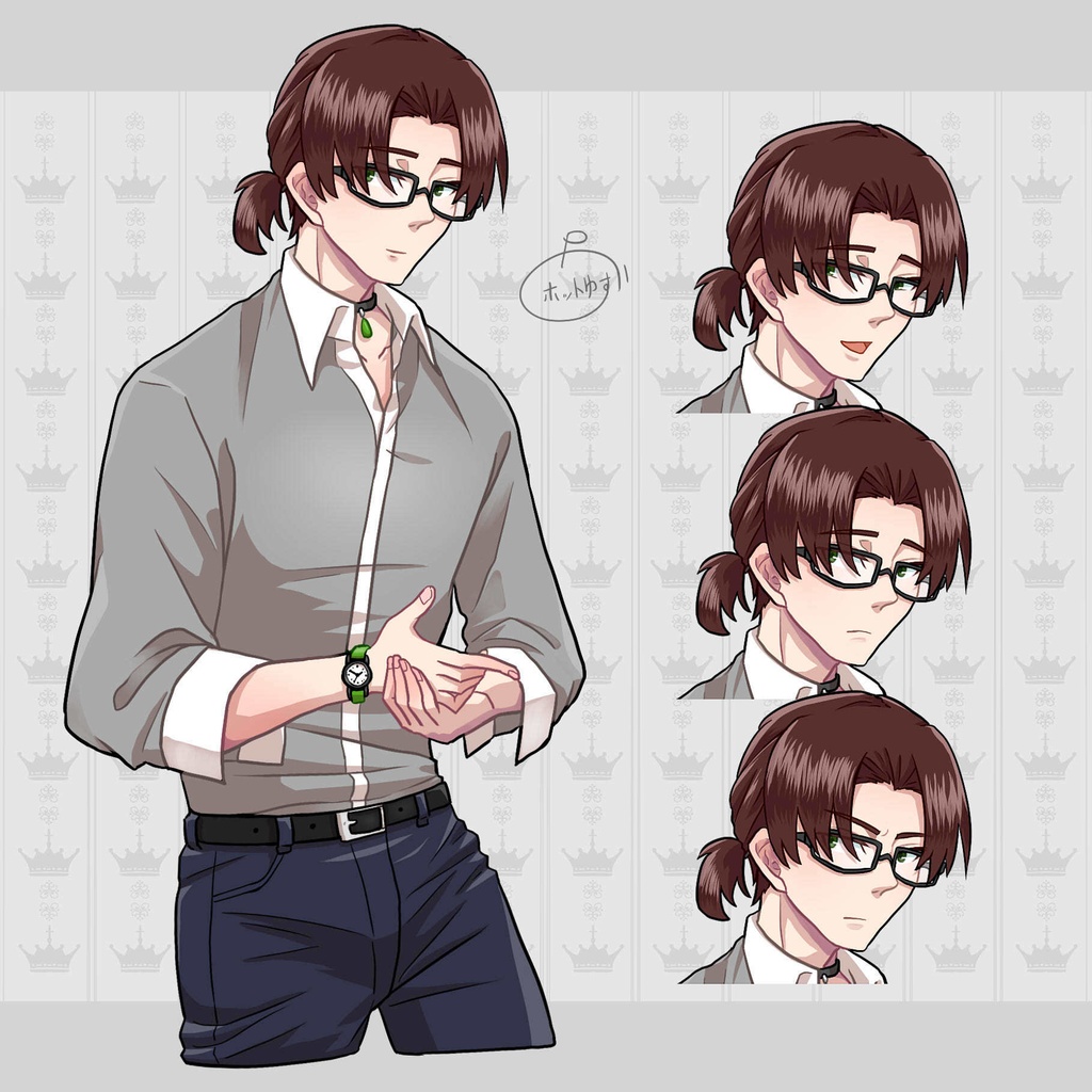 TRPG立ち絵(男性)