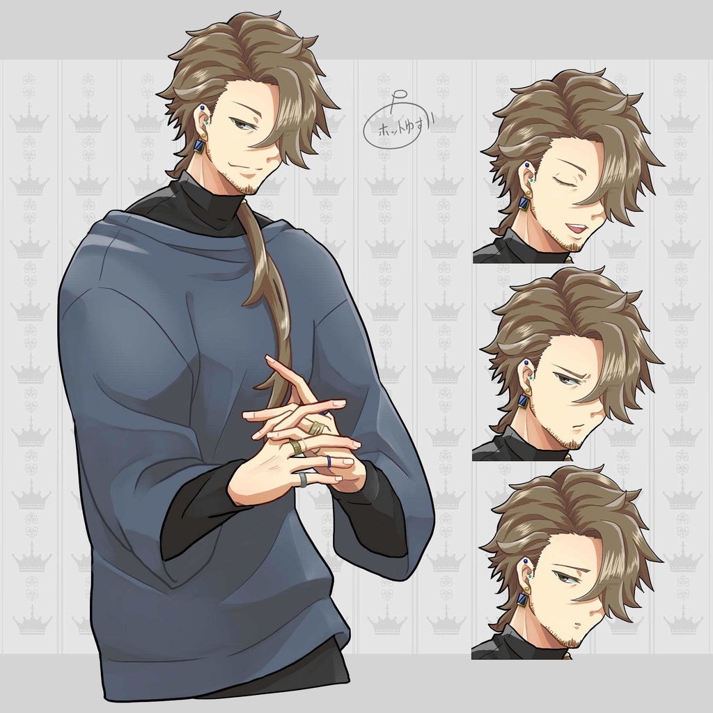 TRPG立ち絵(男性)