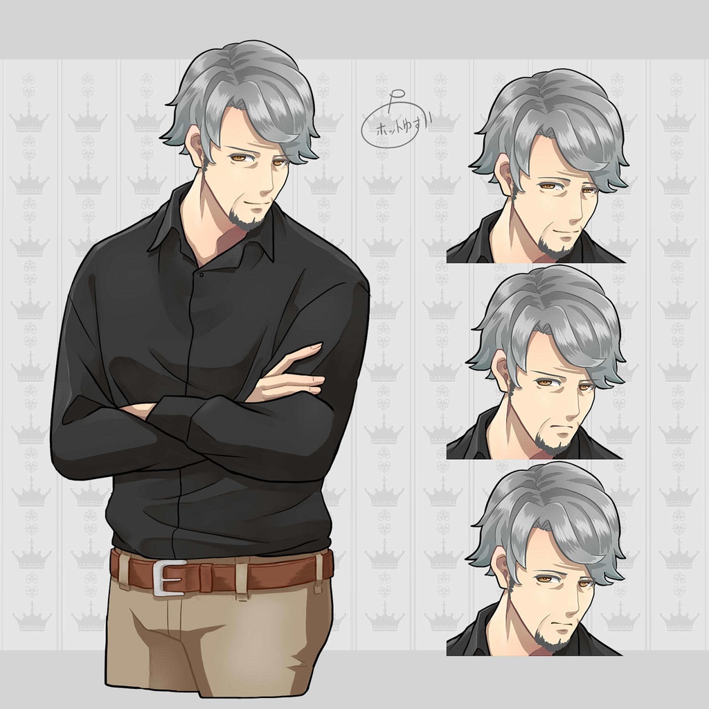 TRPG立ち絵(男性)