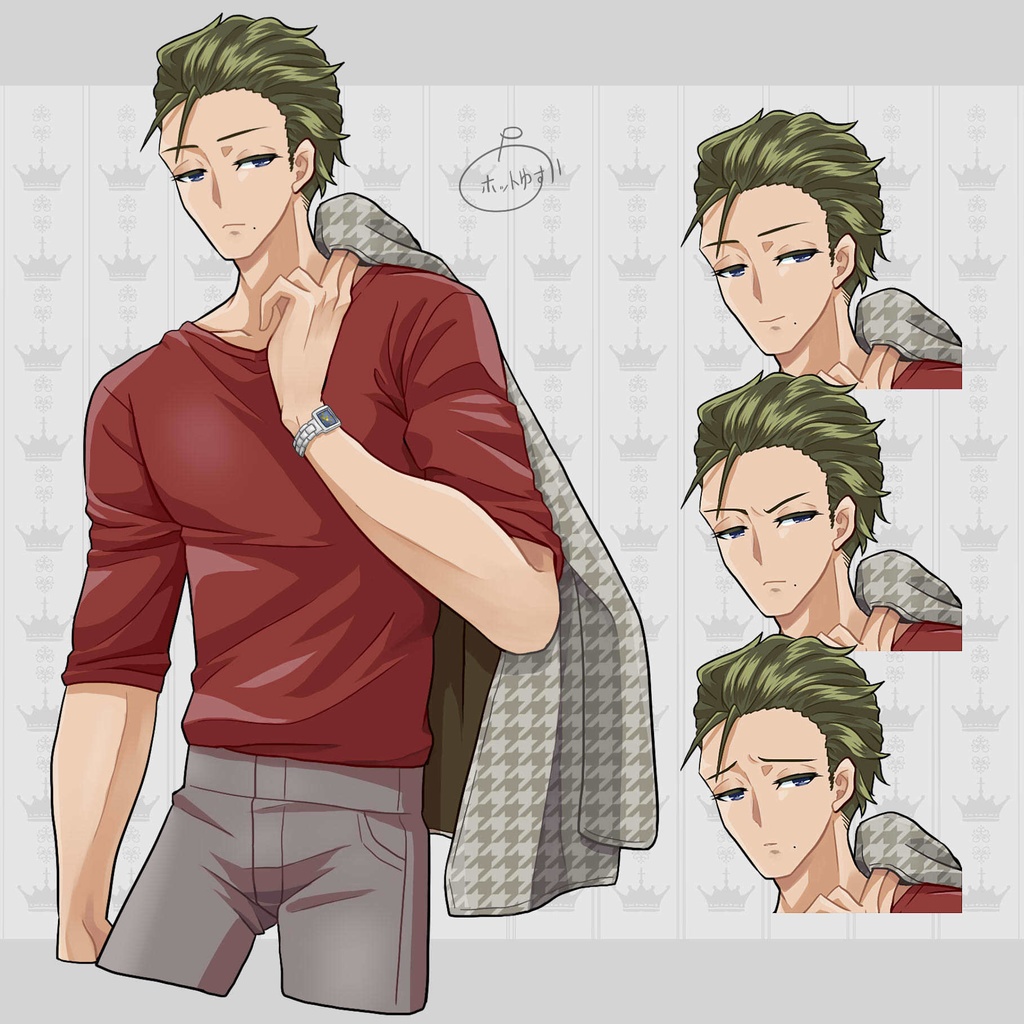 TRPG立ち絵(男性)