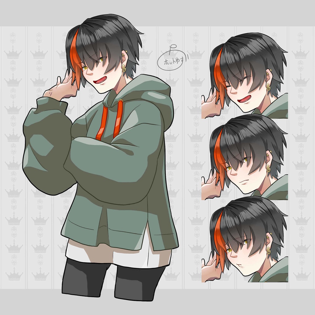 TRPG立ち絵(男性)