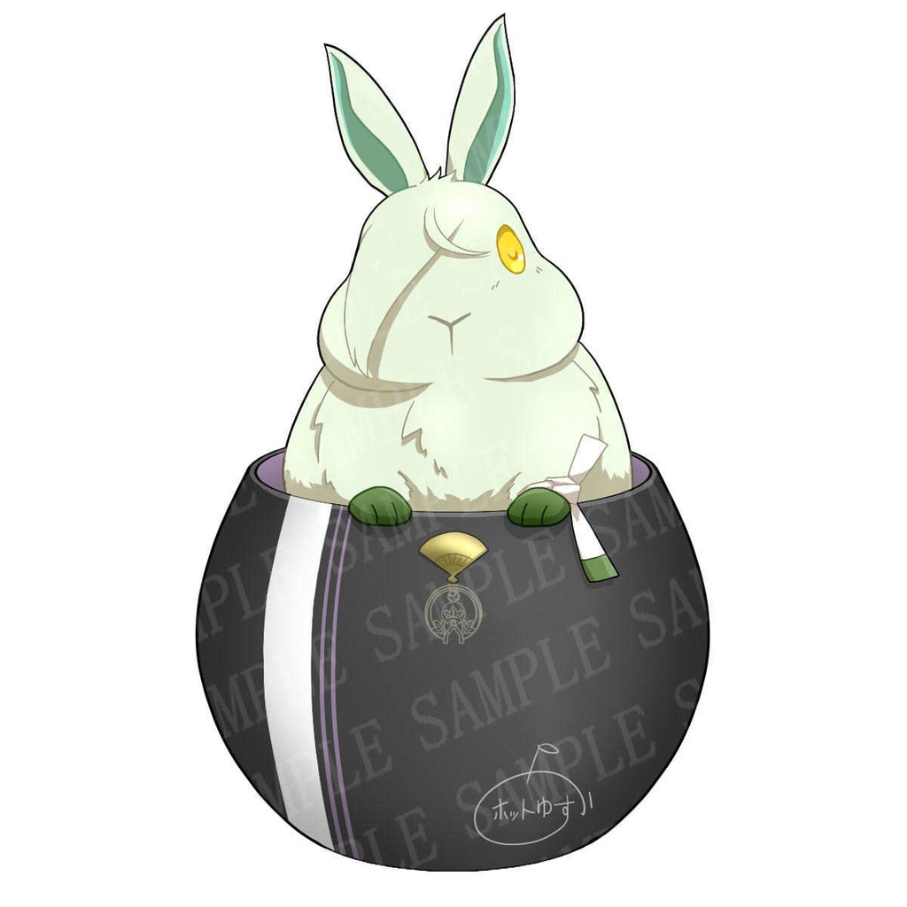 湯呑うさ男士:第1弾