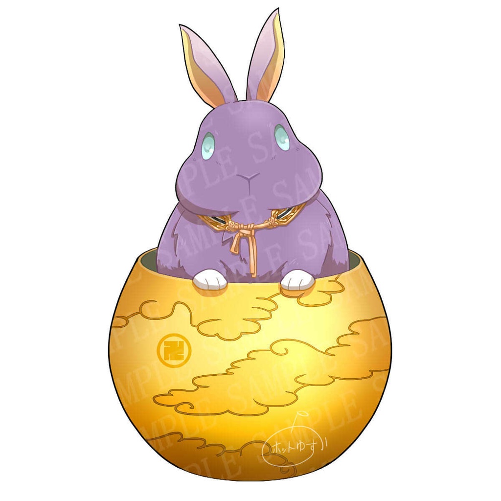 湯呑うさ男士:第1弾