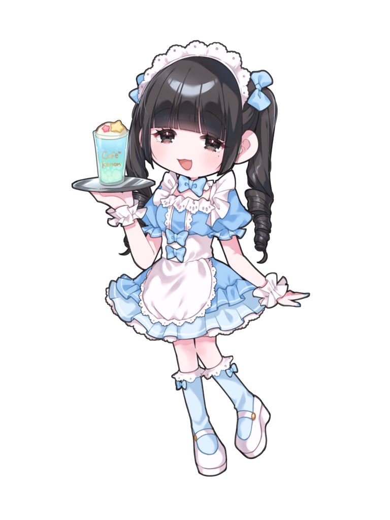 Cafe Kanon イラストステッカー