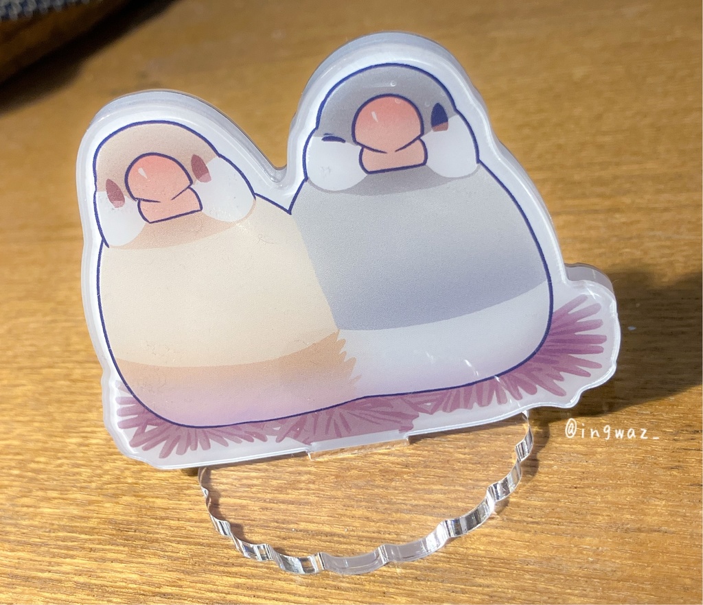 あやむぎアクリルスタンドマグネット