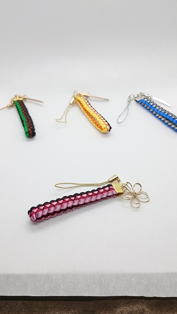 鬼滅の刃 カマボコ隊イメージ ブレード編みストラップ