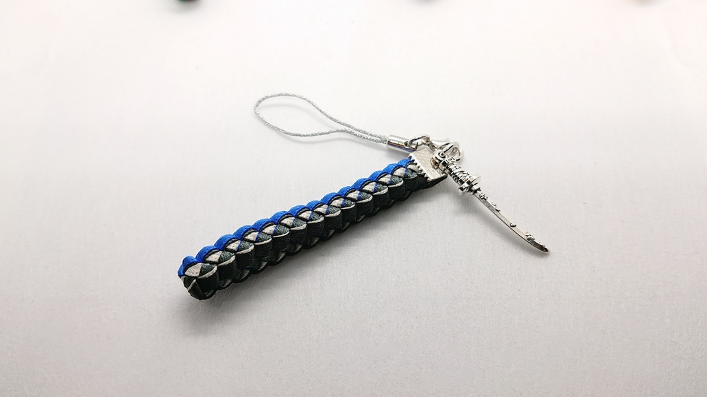 鬼滅の刃 カマボコ隊イメージ ブレード編みストラップ