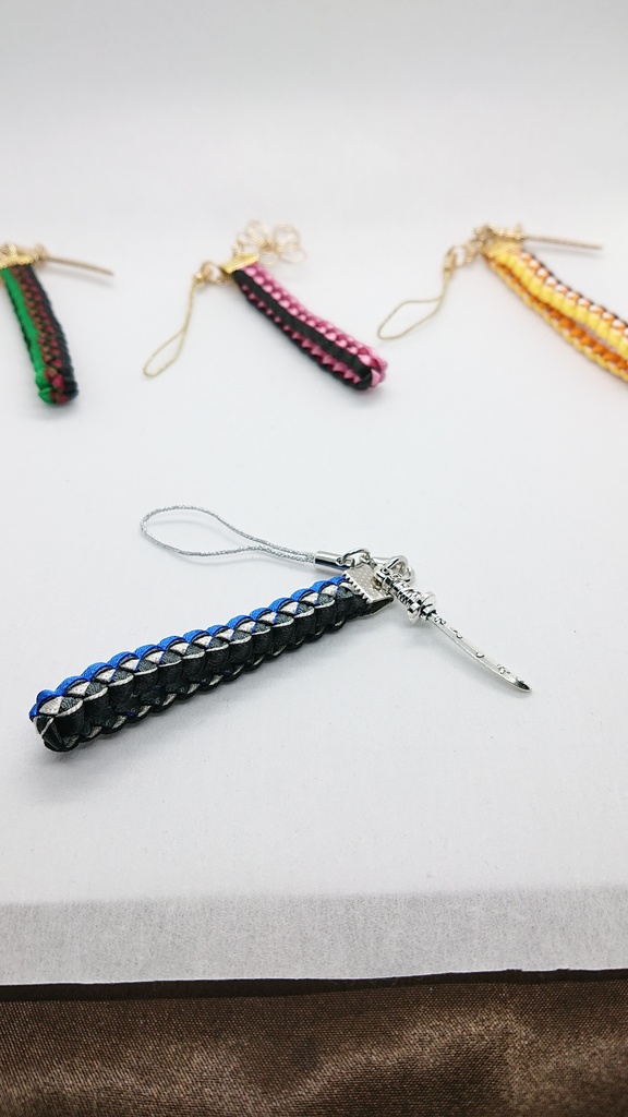 鬼滅の刃 カマボコ隊イメージ ブレード編みストラップ