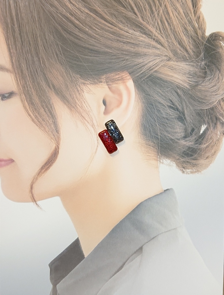 赤井秀一/降谷零 イメージ レジンピアス/イヤリング