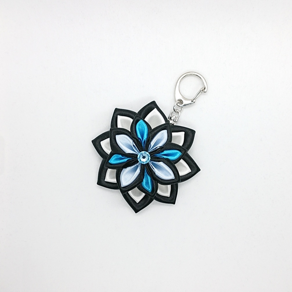 五条悟/虎杖悠仁/夏油傑 イメージ つまみ細工風キーホルダー