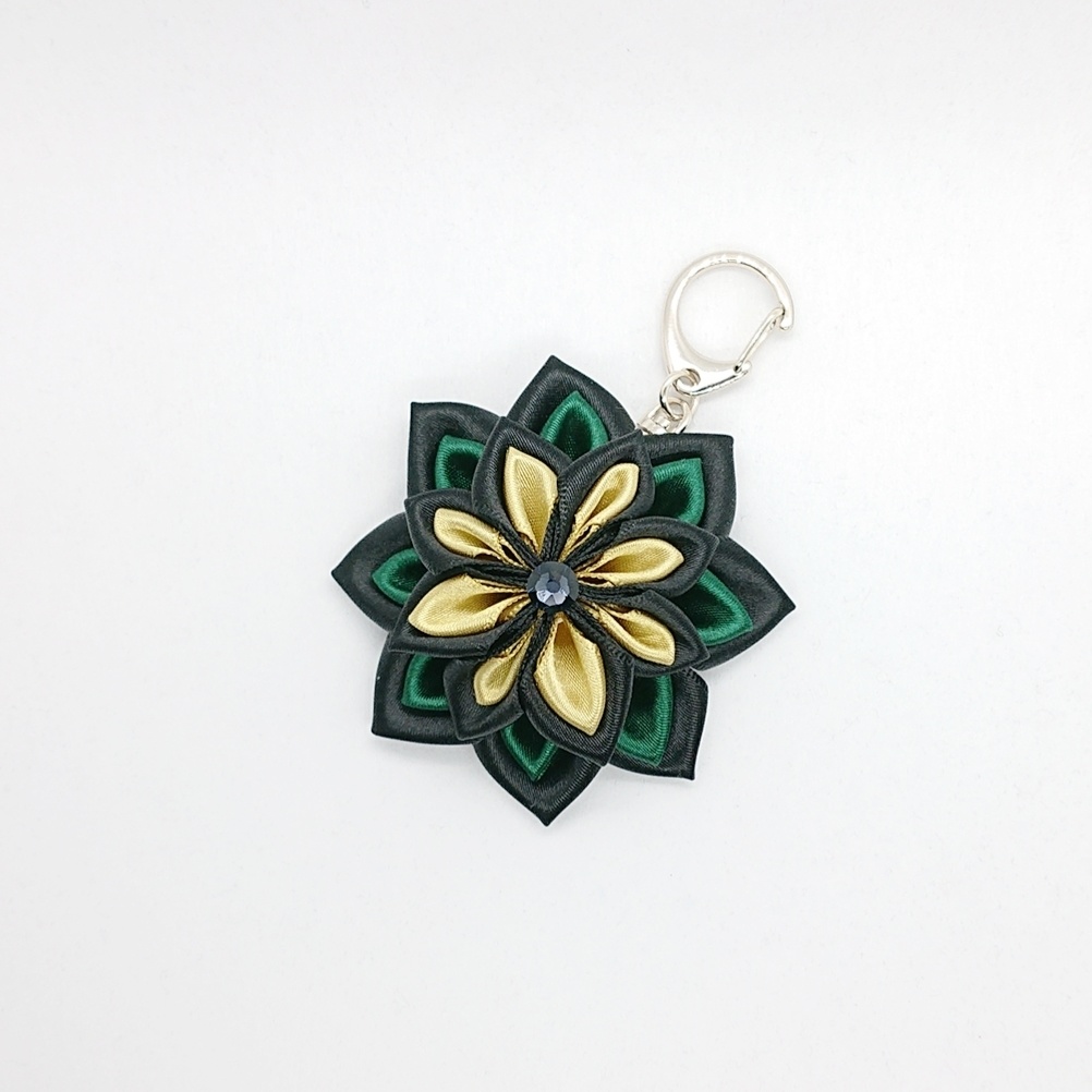 五条悟/虎杖悠仁/夏油傑 イメージ つまみ細工風キーホルダー