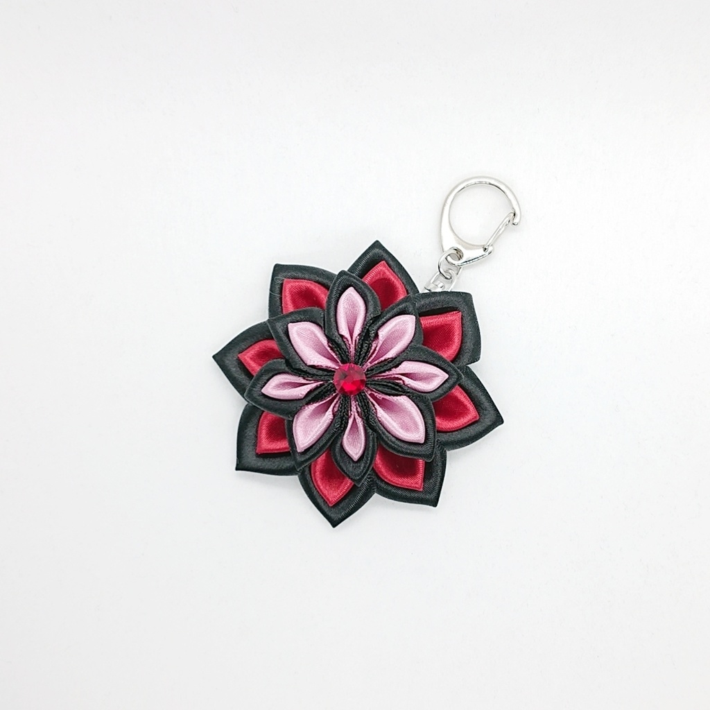 五条悟/虎杖悠仁/夏油傑 イメージ つまみ細工風キーホルダー