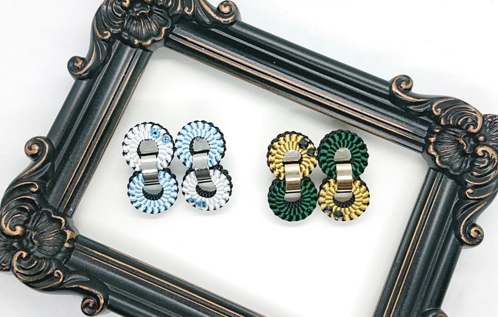 五条悟/夏油傑 イメージ Wリングピアス/イヤリング