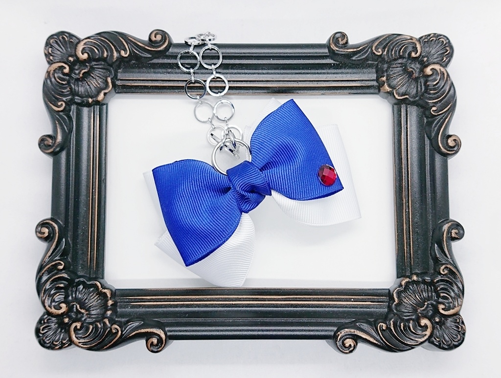 江戸川コナン / 怪盗キッド イメージ リボンバッグチャーム B