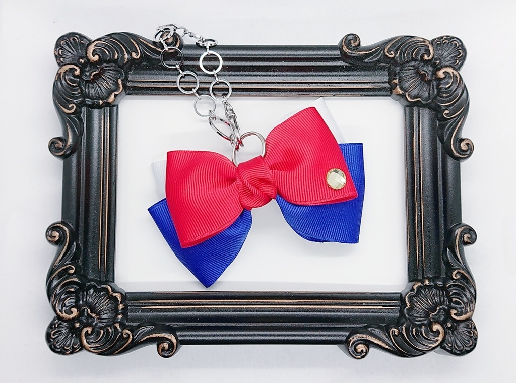 江戸川コナン / 怪盗キッド イメージ リボンバッグチャーム B