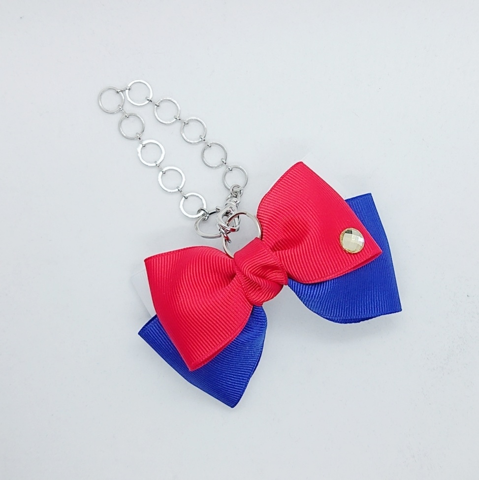 江戸川コナン / 怪盗キッド イメージ リボンバッグチャーム B