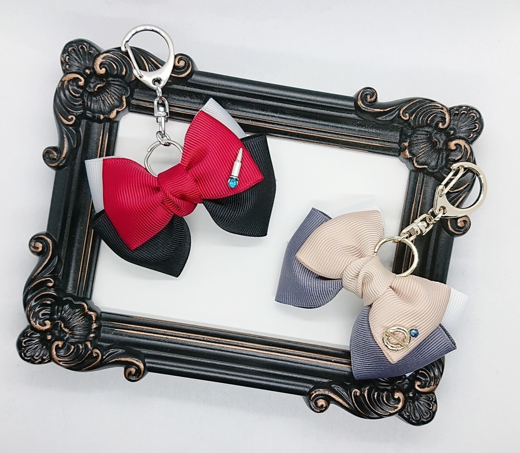 赤井秀一 / 降谷零 イメージ リボンキーホルダー