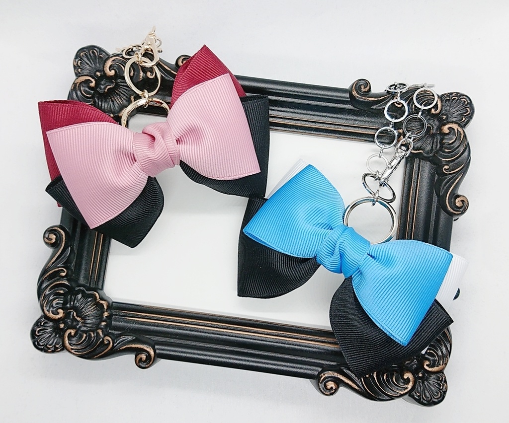 虎杖悠仁 / 五条悟 イメージ リボンバッグチャーム