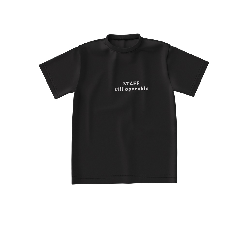 stilloperable STAFF T-shirt / Big Silhouette