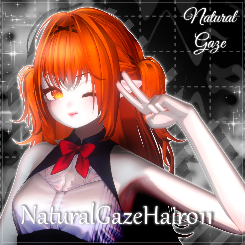 NaturalGazeHair011