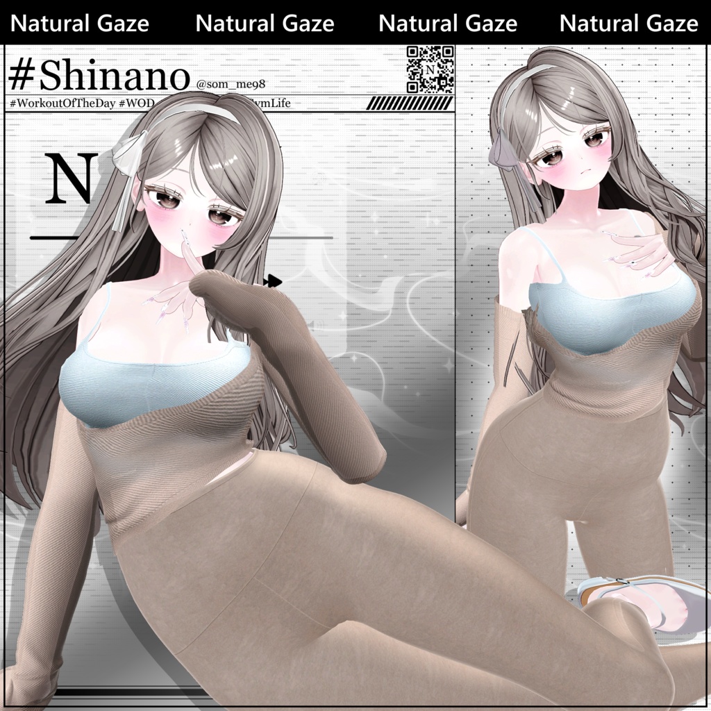 【5アバター対応】W.O.D 今日の運動完了!💪