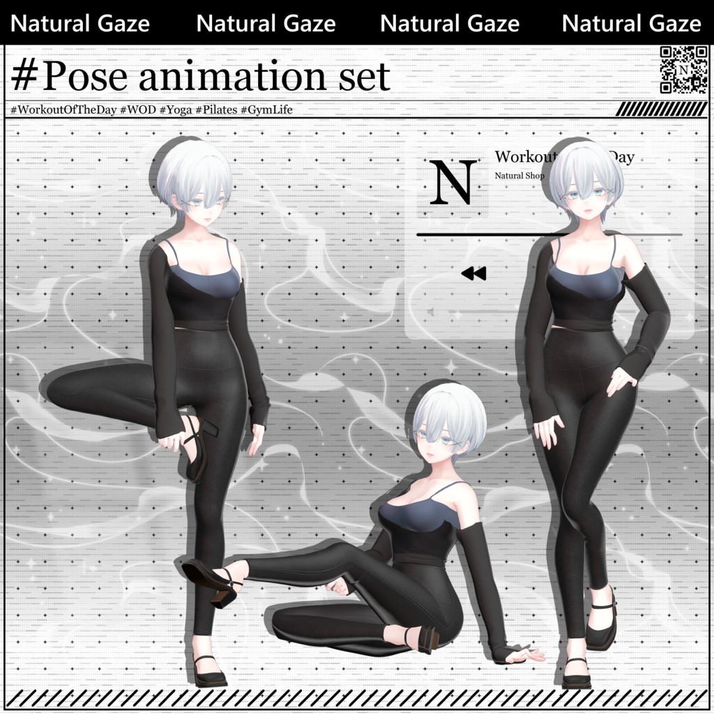 【5アバター対応】W.O.D 今日の運動完了!💪