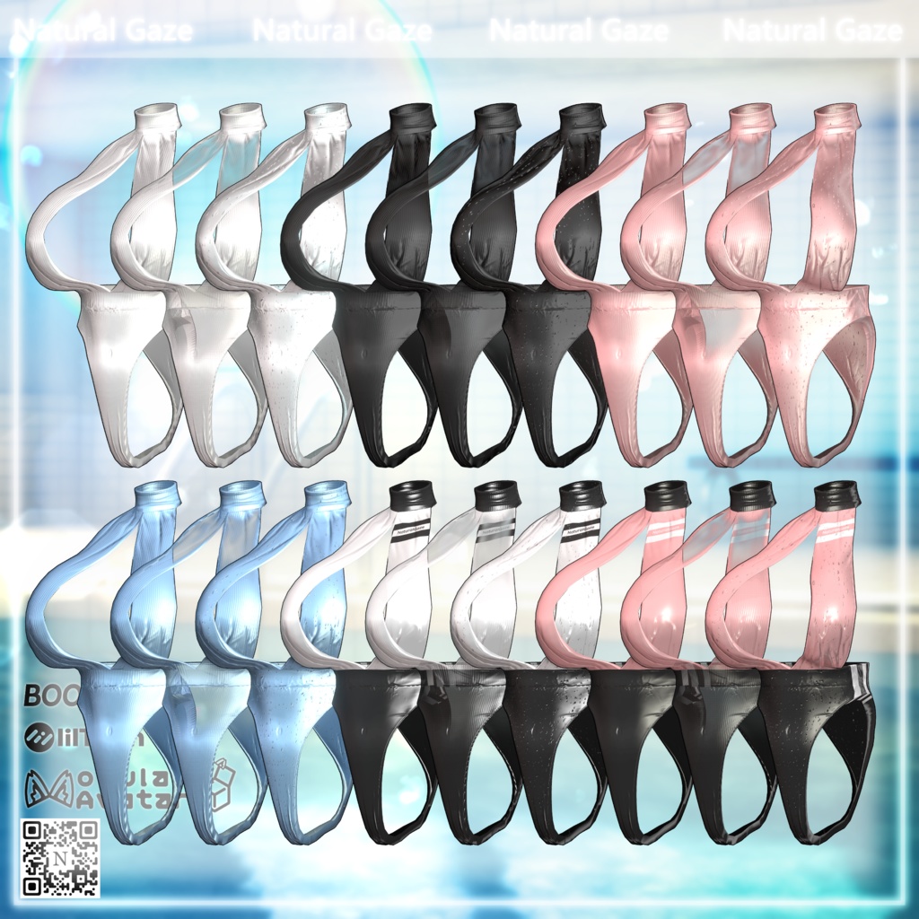 【4アバター対応】Tight Swimysuit 🌊