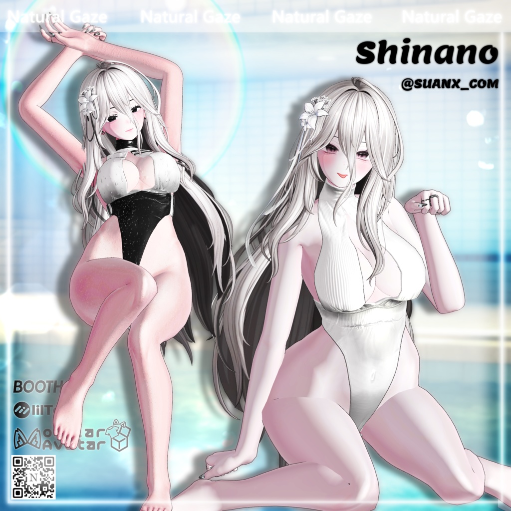 【4アバター対応】Tight Swimysuit 🌊