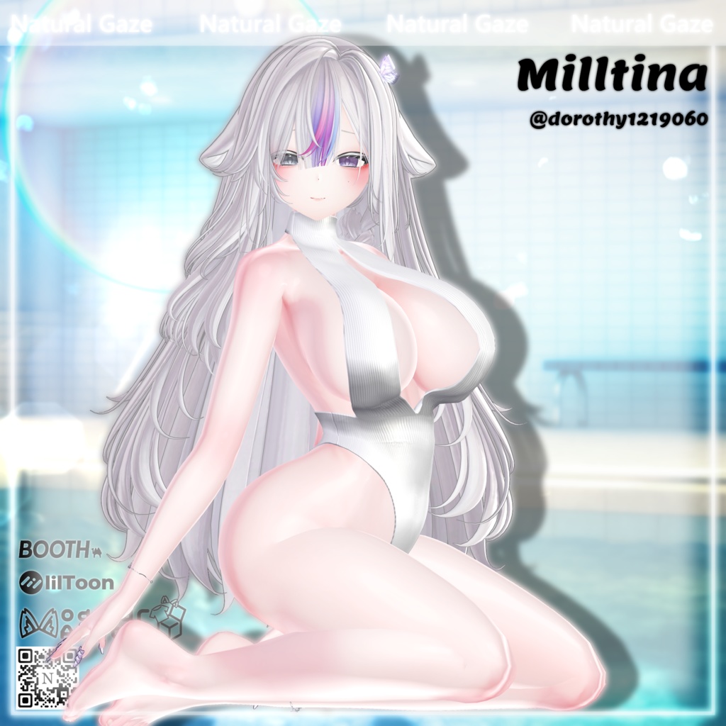 【4アバター対応】Tight Swimysuit 🌊