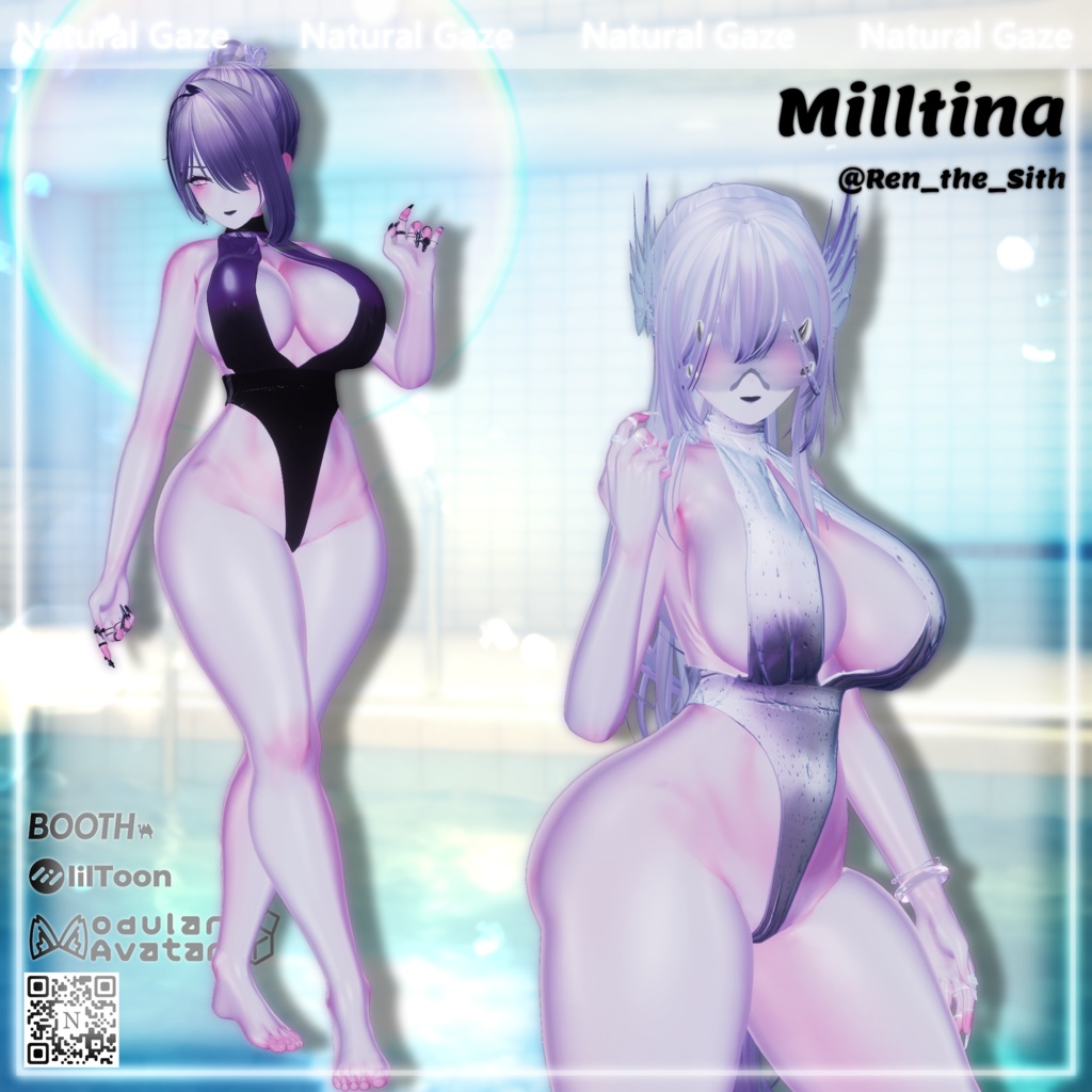 【4アバター対応】Tight Swimysuit 🌊